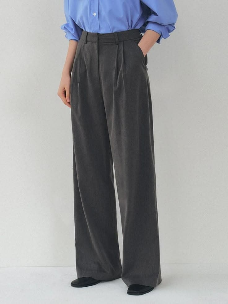 grey baggy pant with high quality